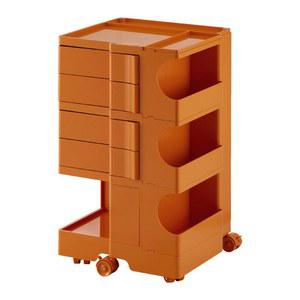 보비 이동식 회전 수납선반 수납장 5단 4단 모던 왜건 물건 블랙 모듈 마지스트롤리