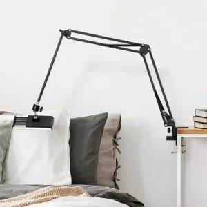 침대 핸드폰거치대 누워서 다용도접이식 자바라 탁상용 각도조절