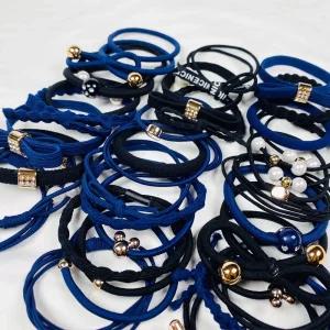 머리끈 35종 세트 헤어밴드 헤어끈 머리고무줄 방울/묶는머리끈/기본머리끈/유아고무줄/작은머리끈