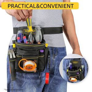 전기공 도구 허리 않습니다 휴대 소재로 다기능이며 않으며 가방 조립이 뛰어나고 가능하며 배터리가 필요하지 제작되었으며 직물 내구성이