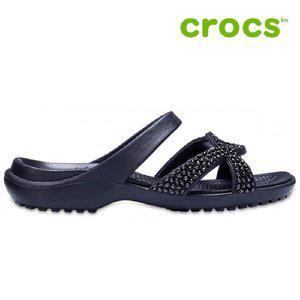 [크록스] 샌들 /H7- 205101-060 / 우먼 멜린 트위스트 다이아몬드 샌들 여성샌들 캐쥬얼샌들