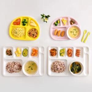 로흐야 애니원 식판 세트 국산 성인 어린이 공용 멜라민 급식판 국그릇 대접