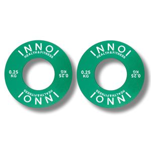 이노이 경량 원판 바벨 중량 저중량 초경량 헬스 역기 무게 0.25kg x 2개 LP-50
