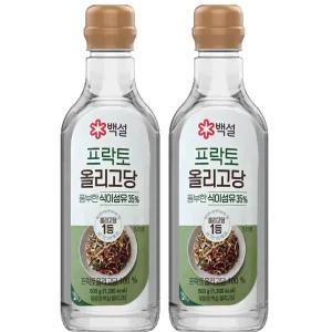 백설 프락토 올리고당 500g x 2개 풍부한 식이섬유35% 요리당 물엿