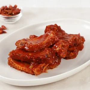 매콤 쪽갈비 슬라이스 1kg x 2팩 (4인분)