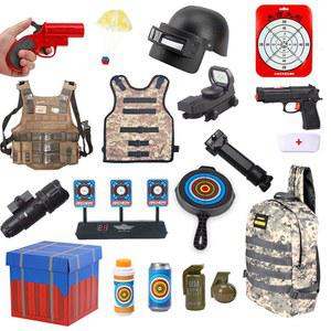 젤리탄 수정탄 손전등 15배율 스코프 헬멧 낙하산 유탄포 발사기 전자과녁판