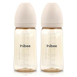 하이비 아기 유아 젖병 270ml 트윈팩 샌드 젖꼭지 L