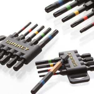 대만 고강도 육각비트 별 전동 드릴비트 세트 임팩 드릴날 드라이버