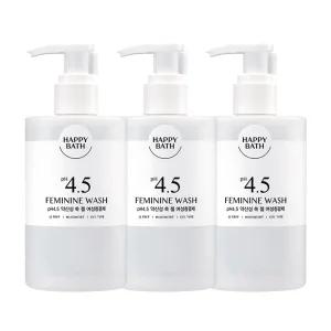해피바스 pH4.5약산성 쑥 젤 여성청결제 300ml, 3개