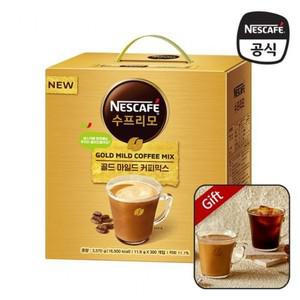 월드상사 네스카페 수프리모 골드마일드 커피믹스 300T