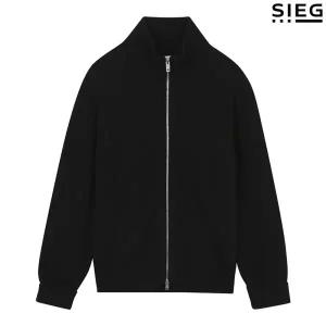 [롯데백화점]지이크 [지이크] 25FW 특별전 단독특가 블랙 집업 가디건 PFU8063BKDN