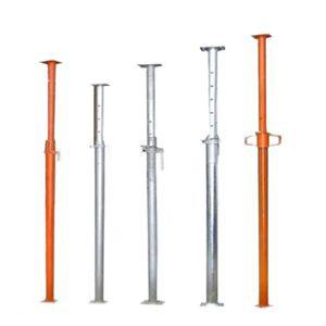 강철지지대 잭서포트 버팀 비계 안전 조절 건축 산업 건설 현장 파이프