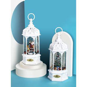 크리스마스 랜턴 오르골 장식품 생일 눈 스노우볼 트리 워터볼