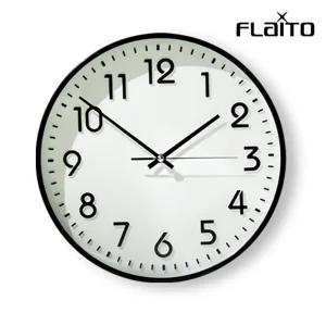 지성 플라이토 입체 원형 가정용 아날로그 무소음 벽걸이시계 자녀방 건전지 30cm