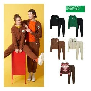 베네통 니트셋업 2종세트 여성 718088