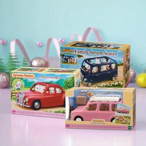 실바니안 패밀리 자동차 패밀리밴 미니카 피규어 미니어처 소품 인형놀이 역할놀이 키덜트