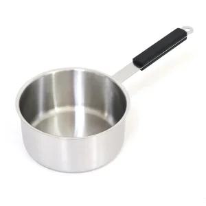 리빙아트 스텐 자루냄비 (18cm) 인덕션 편수 냄비 라면 소스팬 