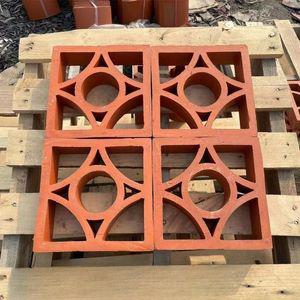 붉은벽돌 바닥 정사각 타일 모델링 설치 간편한 사이즈 내외장 블럭