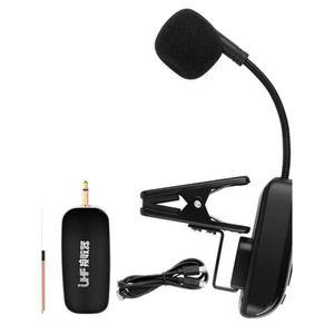 색소폰 무선 핀마이크 하모니카 마이크 방송용 악기 공연