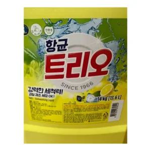 트리오 항균 주방세제 14kg 말통 대용량 퐁퐁