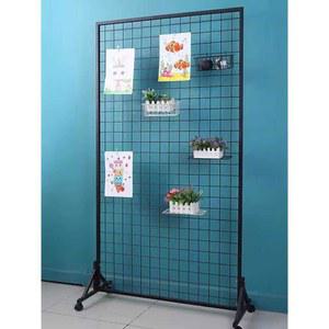 네트망 파티션 철망 8M 메쉬망 이동식 건조대 매장진열대 철제네트망 전시용 스탠드