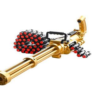 대형 전동 너프건 개틀링 배그 스펀지총 분사기 발사 따발총