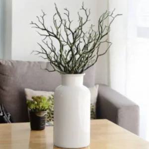 꽃 모양 도자기 화병 세라믹 미니 장식용 꽃병 인테리어 소품