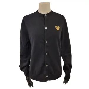 [롯데백화점]꼼데가르송 AX-N049-051 (골드하트 라운드 가디건)