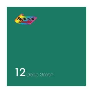 고품질 2.7x11m Green Deep 12 촬영 배경지 스튜디오 (WFJ90V6)