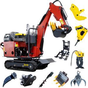 건설용 0.8톤 800kg 중국산 미니 굴삭기 유로 5 EPA 엔진 소형 굴착기 크롤러 굴삭기 판매