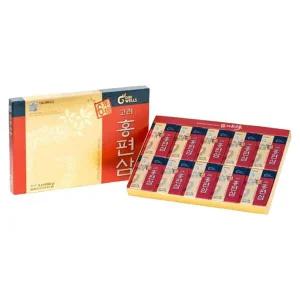 진웰스 고려 홍편삼 절편홍삼 10개입 + 쇼핑백