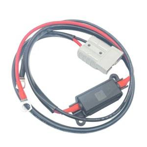 앤더슨용 커넥터 배터리 빠른 연결/분리 케이블 키트 보트 ATV RV 트레일러용 40A 퓨즈 포함 50A 1