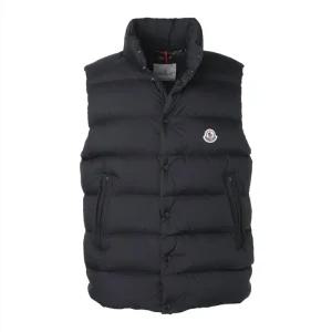 25FW 몽클레어 남성 팁 다운 질레 패딩 조끼 블랙 1A00096 597YD 999