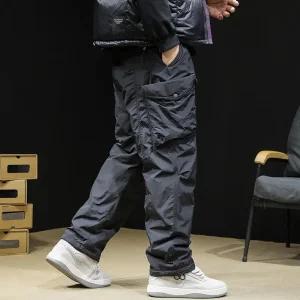 남성 패딩팬츠 겨울 조거 일자핏 빅사이즈 바람막이 방수 스키 E14Z4Q 득템2