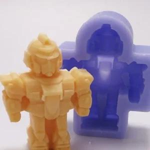 로보트 실리콘 몰드 비누 레진 캔들 diy 부자재 석고 아트 공예 모양틀 방향제