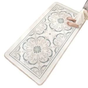 북유럽풍 노르딕 아이보리 극세사 침실매트 대형발 현관 거실 현관판 발판 욕실