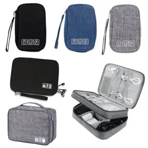 해외 여행준비물 디지털 파우치 여행용 소품 메쉬 케이스 캐리어 필수품 가방 정리