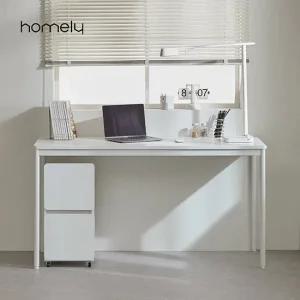 홈리 노트르 화이트 오피스 컴퓨터 책상 데스크 1000
