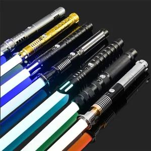 바이픽 광선검 장난감칼 색상 LED 레이저 다스베이더