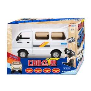 무선조종 화이트 다마스 밴 자동차 rc카 알씨카 남아