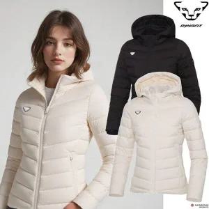 [다이나핏](센텀시티점)YWW23511[다이나핏]여성 베이트 후드탈부착 유러피안덕 초경량패딩 다운자켓(기...