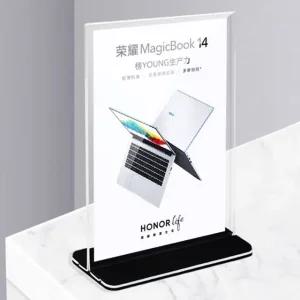 고품질 아크릴 안내판 A5 카페 표시판 식당 정보판 소품 정리판 (WFJF2UH)