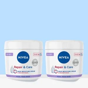 [니베아]니베아 리페어 앤 케어 크림 400ml X 2개