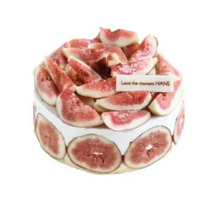 한스케익 무화과 생크림