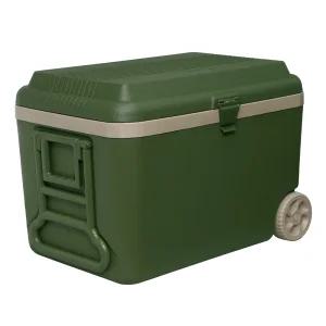 캠텔 바퀴형 아이스박스 60리터 그린/대용량