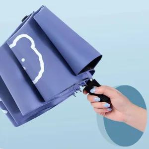 스마일베어 3단 자동우산 양산 우산 겸용 곰돌이 양우산