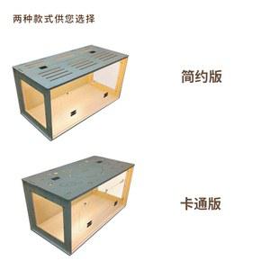 피그미다람쥐용품 골든햄스터케이지 80 사육장 80cm화이트A 크리스털 40x30x30cm