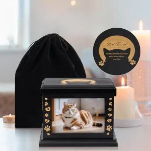 사진 보관 나무 반려동물 유골함 강아지유골함 강아지추모