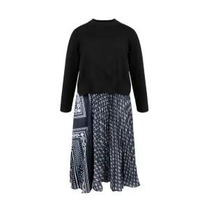 [레코브](레코브) 니트배색 원피스(LC31CYOP569S)