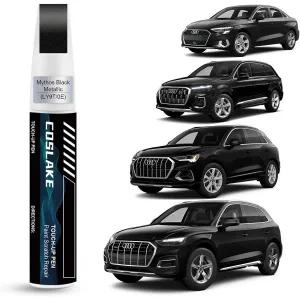 아우디 차량용 차량 터치업 페인트미토스 블랙 메탈릭LY9T/0E 페인트 스크래치 수리 키트 빠르고 간편한 솔